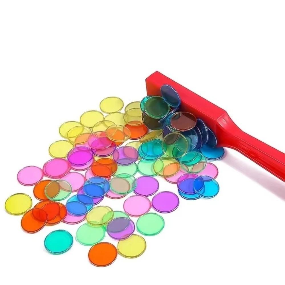 Color Sorting Magnetic Bingo Set Magnetic Stick Wand Science Teaching Aids Classroom Learning