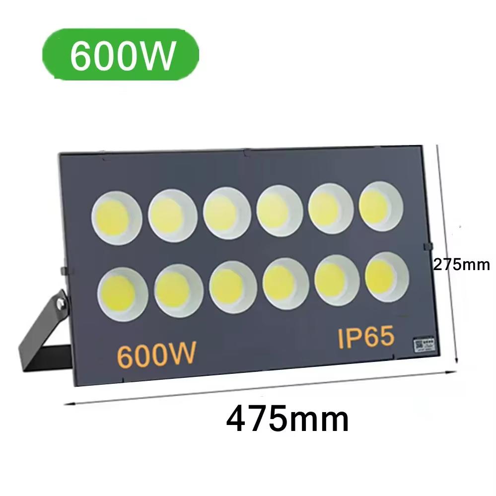 LED Outdoor Floodlight AC220V Spotlight IP66 Waterproof Lamp 50W 100W 200W 300W 500W 600W Led Flood Light Garden Street Lamp