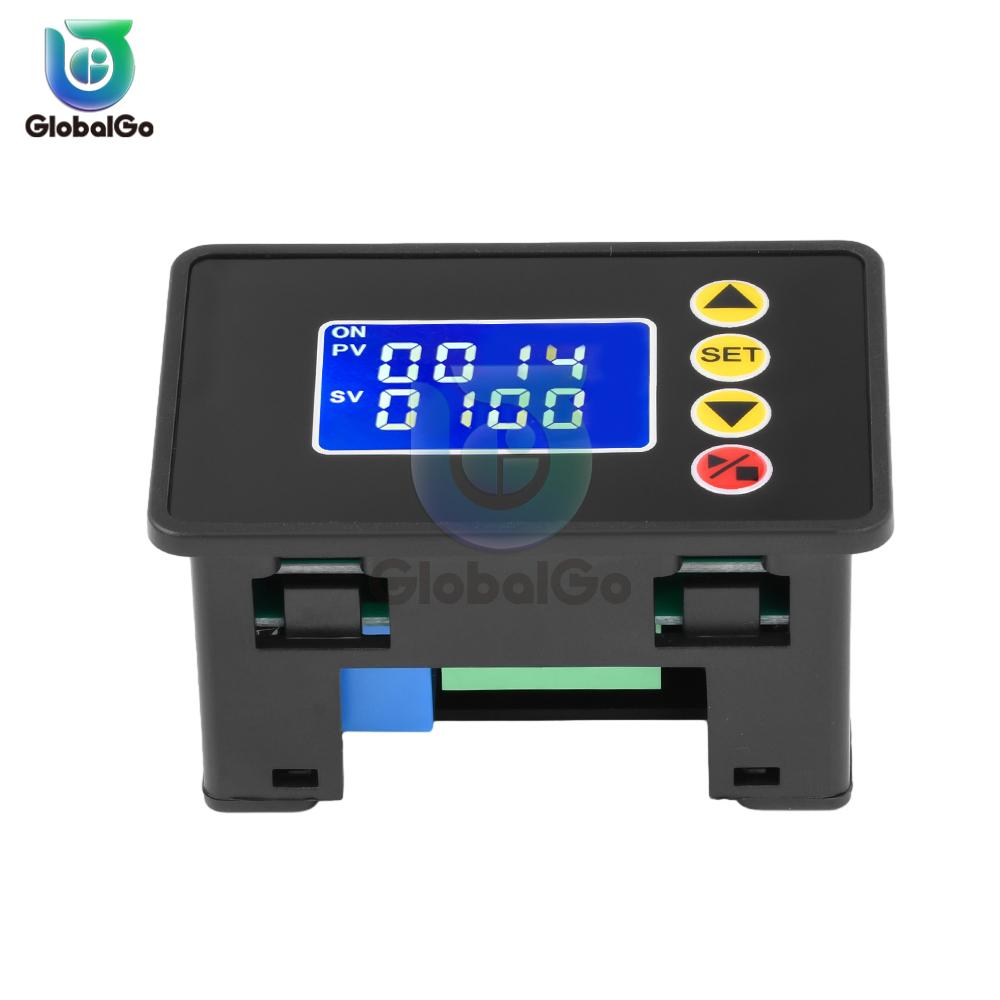 Микрокомпьютерный контроллер времени AC110-220V 2200W 1,37-дюймовый цифровой ЖК-таймер Переключатель Релейный контроллер Модуль реле задержки