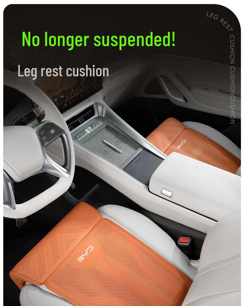 Подушка-сиденье с подставкой для ног для моделей BYD: Тюлень, Чайка, Дельфин, Хань ДМ, Тан, Юань ВВ, Сун - Расширенная подкладка