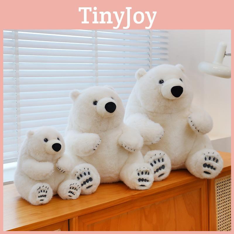 Adorable Plush Polar Bear Stuffed Animal Soft Toy Ideal Gift For Kids Birthday