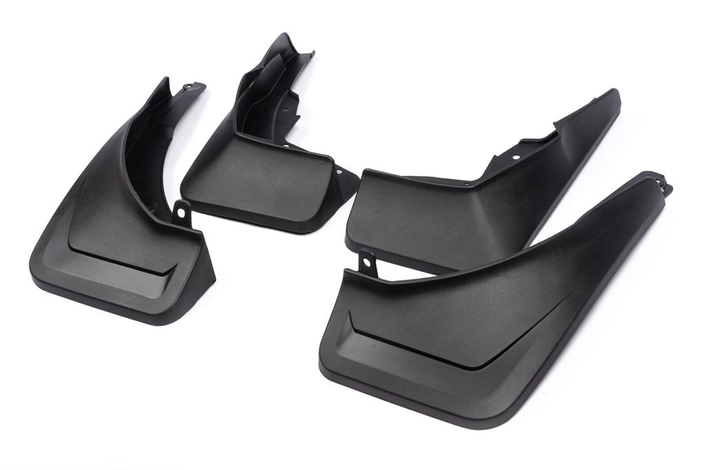 Premium Mudguards (unpainted Fender Flares, Model with Footrests, 4 Pcs) for Mercedes GLE W167