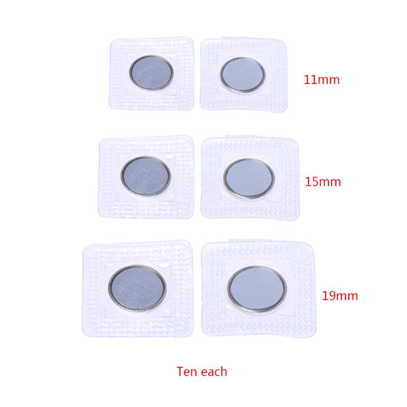 Hidden Sets Sew 10 Invisible Magnetic Snap Magnet Fastener For Handbag Clothing
