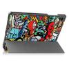 Case for Samsung Galaxy Tab A11+/A9+, Smartcase, Graffiti
