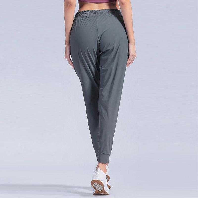 Спортивные беговые брюки для бега, женские быстросохнущие спортивные штаны для фитнеса и фитнеса, спортивные штаны с карманами, брюки для тренировок