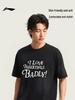 LI-NING Men's Short Sleeve Crew Neck T-Shirt AHSW175-1
