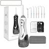Irrigator Oral Water Flosser For Dental Teeth Cleaning Jets 300ml 3-Speed Water Floss Portable Irrigator IPX7 Waterproof Box New