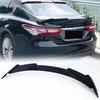 Глянцевый черный спойлер-крыло на задний багажник для Toyota Camry 20182025 годов выпуска. Улучшает аэродинамику и придает спортивный вид. Идеально подходит для ежедневного дрифта.