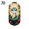 Japanese Creative Traditional Cloth Lantern Lucky Snake Baby Pattern Lantern Izakaya Sushi Restaurant Festival Decor Advertising