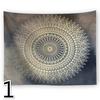 Градиент Мандала цифровая печать настенный полиэстер гобелен украшение для дома, гостиной, пикника на открытом воздухе