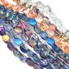 10Pcs Special Shiny Colors Crystal Glass Twisted Shape Charm Beads for Necklace Bracelet Earring DIY Jewelry Making