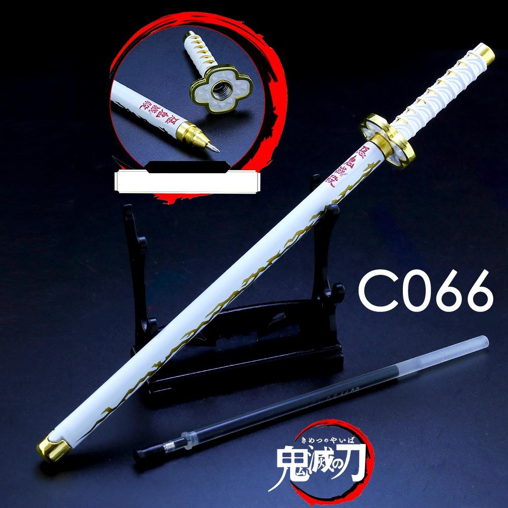 Аниме Demon Slayer Sword гелевая ручка 0,5 мм черные чернила сменная ручка для письма школьные канцелярские принадлежности Kimetsu No Yaiba