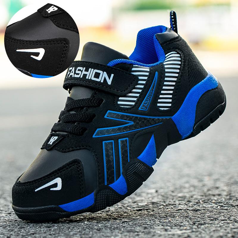 Children Boys Shoes School Sports Fashion Artificial Leather for Kids Tennis Casual Sneakers Children's Boy Running Walking Shoe