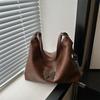 Chic Seam Stitching Tote Bag For Women 2024 Spring New Fashion Commuter Shoulder Bag