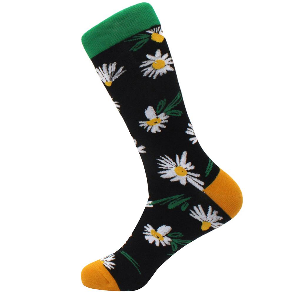 Яркие мужские зимние носки гребенной хлопок мягкие теплые смешные счастливые мужские женские длинные носки Calcetines de hombre деловые