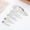 10/20/30pcs/set Women Silver Gold Black Waterdrop Shape Basic Alloy Hair Clips BB Hairpins Barrettes Fashion Hair Accessories