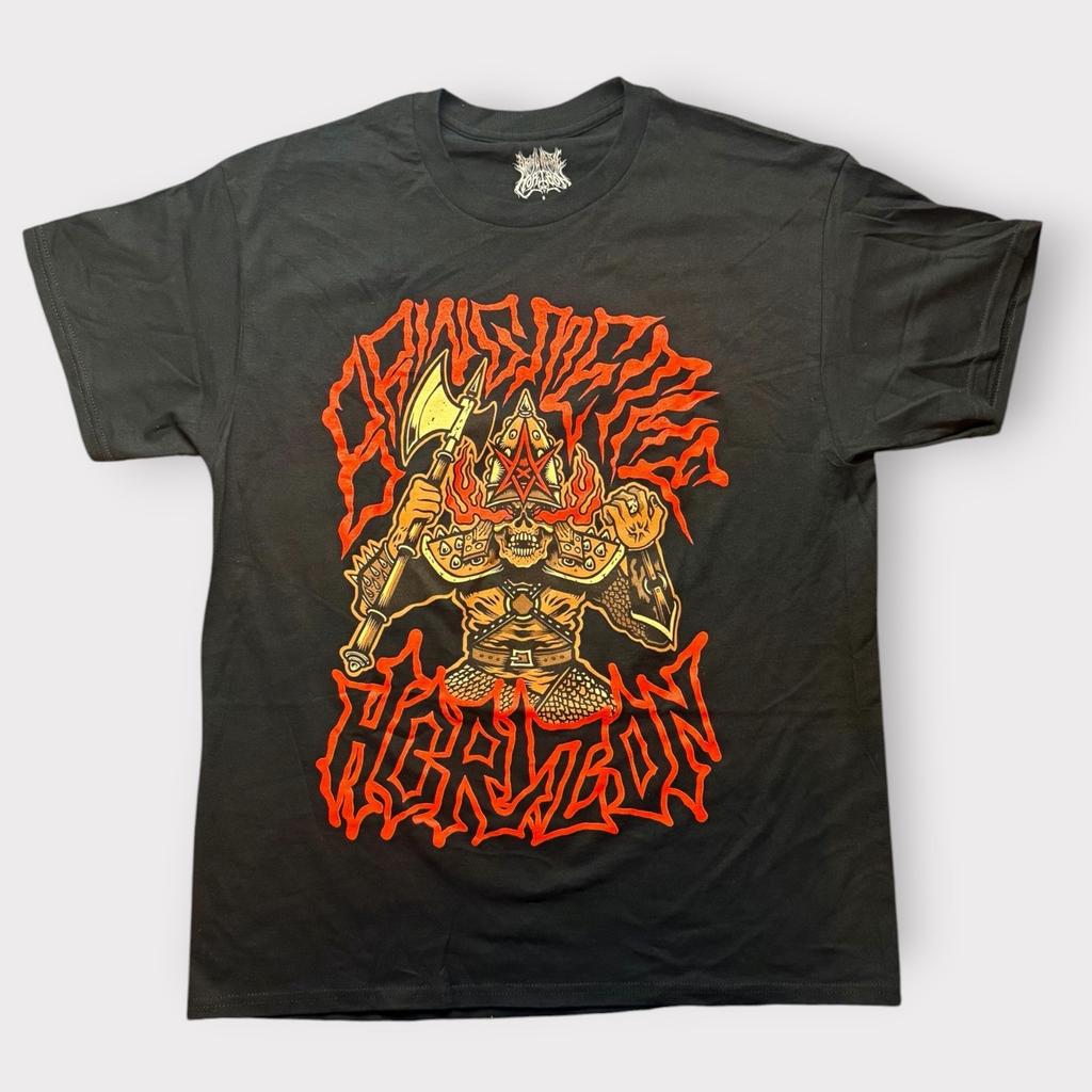 Bring Me The Horizon BMTH Skeletal Warrior Graphic T-Shirt Black Large