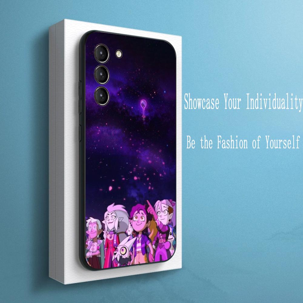 Супер Горячий Чехол для Телефона The Owl Houses Для Samsung Galaxy S25 S24 S23 S22 S21 S20 Plus Ultra Note20 Ограниченный Мягкий Черный