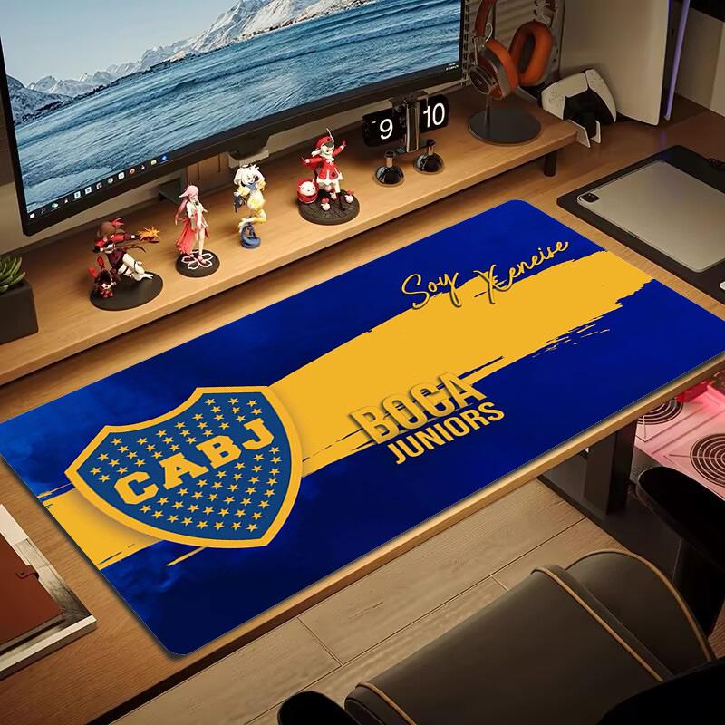 Boca Juniors Color Mouse Pad Large Gaming Table Cushion Non-slip Laptop Tablet Big Mousepad XXL Mat Mini PC Playmat With Lock edge