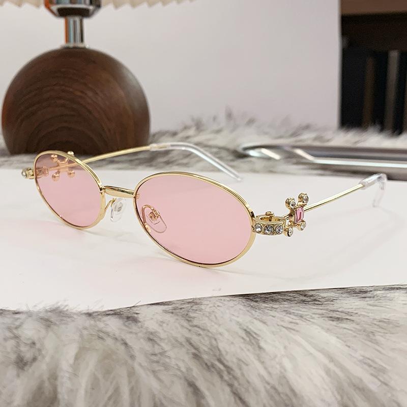 Fashion Style Women Eyeglasses Oval Shape Blue Light Blocking Women's Frame Glasses