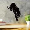 Stunning 1pc Black Panther Metal Wall Art! Leopard Decor. Jaguar Style. Wild Animal Gift. Christmas Gifts. Home Decoration.