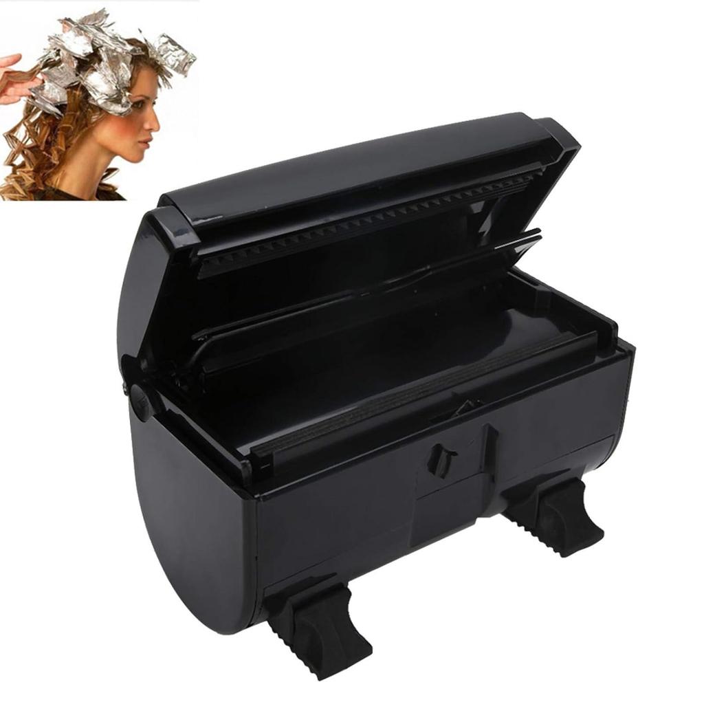 Диспенсер для алюминиевой фольги с резаком, Диспенсер для рулонной бумаги для мелирования, Помощник, Держатель фольги для волос, Инструмент для резки алюминиевой фольги, Фольга для волос