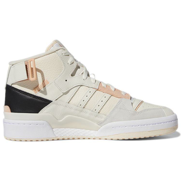 adidas Forum Exhibit Mid Off White Halo Blush Унисекс Кроссовки Core-Black H01922