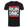 Футболка Run DMC Лого Рок Рэп Группа Официальная Черная Новая
