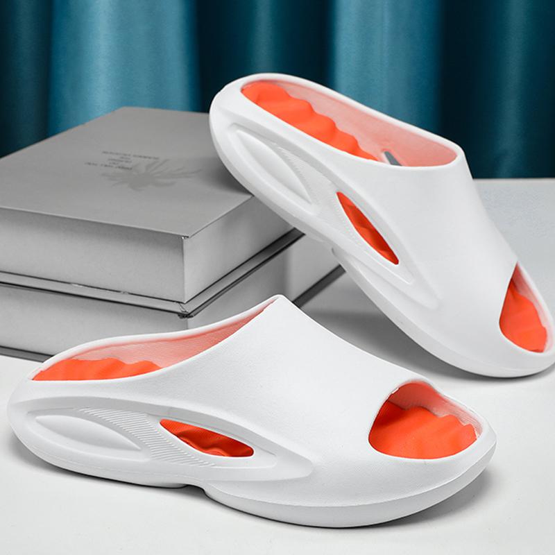 Мужские сандалии 36-45, высококачественные резиновые и пластиковые сандалии в стиле EVA, летние женские пляжные сандалии для дома и улицы