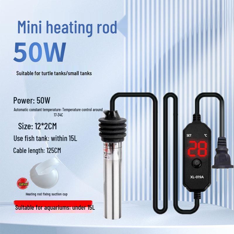 Explosion-Proof Fish/Turtle Tank Heater with Automatic Temp Control, Variable Frequency, Digital Display, and Free Shipping