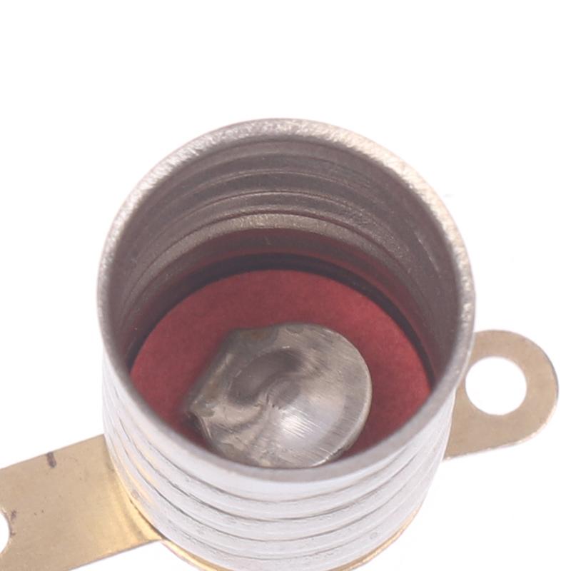 10 шт. E10 винтовой медный цоколь лампы маленький электрический шариковый патрон для ламп домашний эксперимент цепь электрические аксессуары