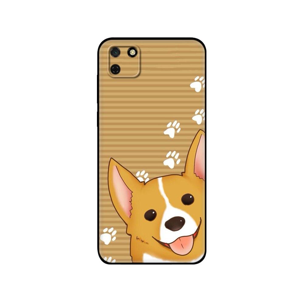 Чехол для Huawei Y5P 5,45 дюйма; Мягкий силиконовый чехол из ТПУ для телефона Huawei y5p 2020 y 5 p y5 p, задний бампер huaweiy5p, черный чехол из ТПУ