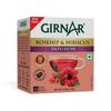 Girnar Rosehip & Hibiscus Herbal Infusion Tea Bags 10 Count Pack of 1 Caffeine Free Fruity Floral Beverage