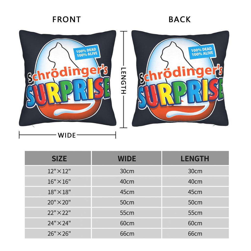Kinder Surprise Joy Snack Pillowcases Kawaii Pillow Case For Living Room Sofa Custom Pillow Cover