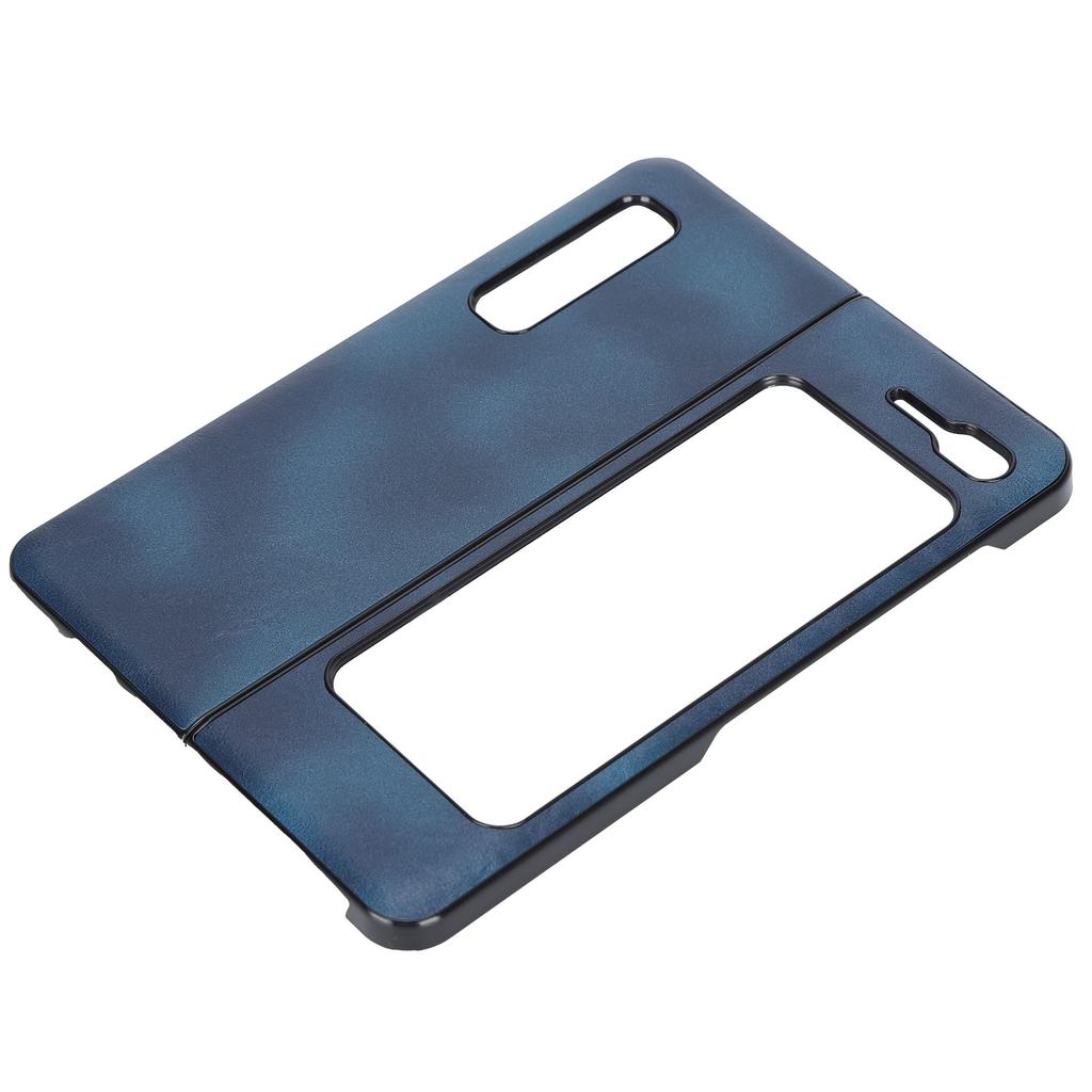Mobile Phone Leather Case AllInclusive AntiFall Protective Cover for Fold 1 W20(Black )