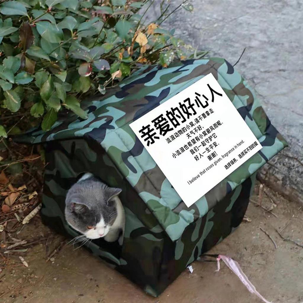 Cat House Equipment Accessory Portable Sponge Oxford Cloth Versatile Kennel Supplies for Puppy All