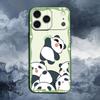 Мультяшный Милый Медведь Панда Чехол Для iPhone 15,17,16,12,14,13,11,Plus,Pro Max,XS,X,Mini,8,7,XR,SE,Мягкий Силикон Черный