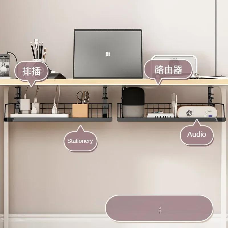 Лоток для прокладки кабелей под столом, стальные настольные кабельные организаторы без сверления, лоток для прокладки проводов, стойка для прокладки кабелей