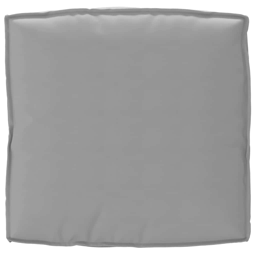 Gray Cushion 80 x 80 x 12 cm Oxford Fabric