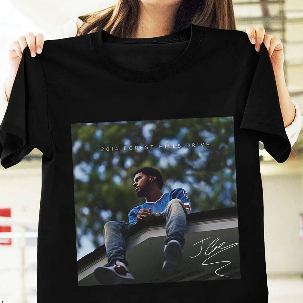 New J Cole Forest Hills Drive Cotton Unisex All Size T-Shirt
