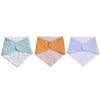 Joy Multi Infant's Various Snap Scarf Bibs 3p Set, Korean Baby Products