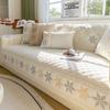 Washed Cotton Sofa Cushion Summer Light Luxury American Bohemian Non-Slip Fabric Cover Towel Seat Cushion Cover