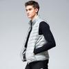 Winter Portable  Casual Sleeveless Lightweight  Fashion Brand Men Down Vest Coats Plus Size