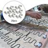 20x Набор для ремонта пружин дивана Обивочные клипсы Фурнитура Профессиональная кровать Высокая производительность