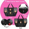 1pcs Unisex Large Capacity Multifunctional Mesh Handbag Beach Bag, Shopping Bag Suitable For Outdoor Sports Beach Swimming
