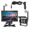 Wireless 7 Inch Rear View Backup Camera with Night Vision for Cars Trucks and RVs Safety Monitoring