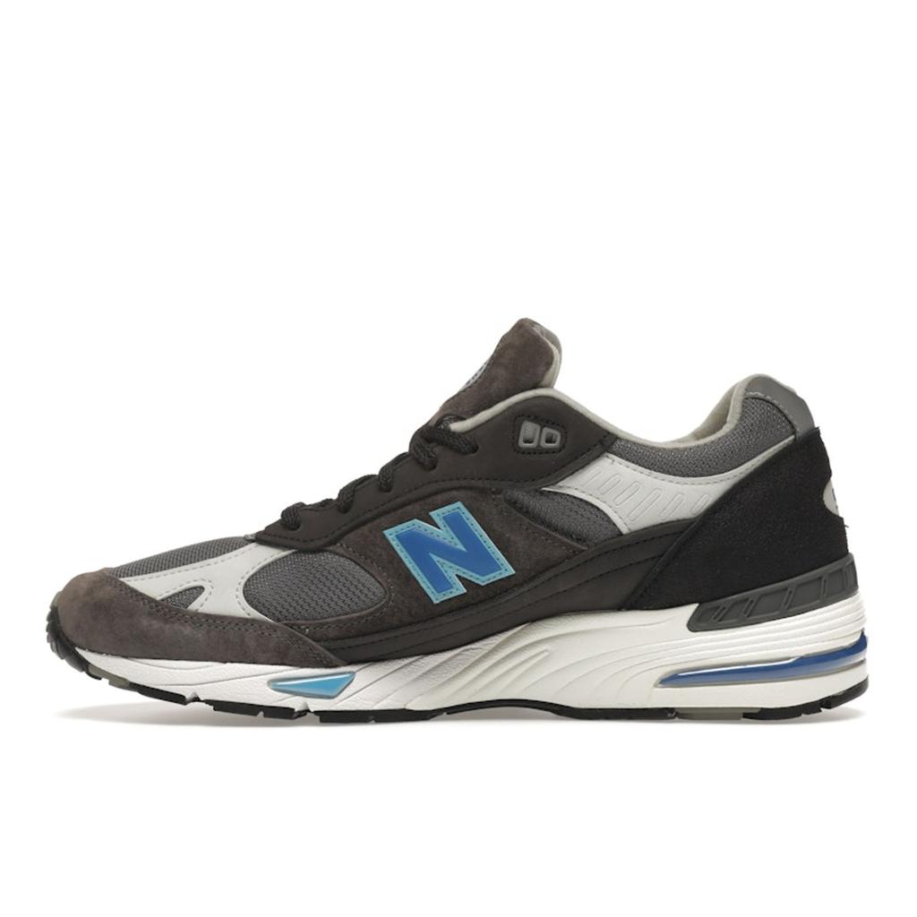 Run The Boroughs x New Balance 991 Made in England London Marathon Men Sneakers Grey Black Blue M991LM