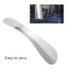 Men Women Stainless Steel Shoe Horn Daily Travel Portable Seniors Metal Shoehorn 17.5cm