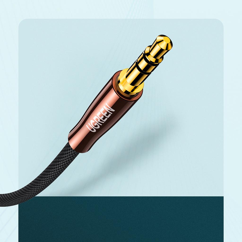 Ugreen Premium Copper 3.5mm to 2RCA Male Audio Cable 2m - Model AV170