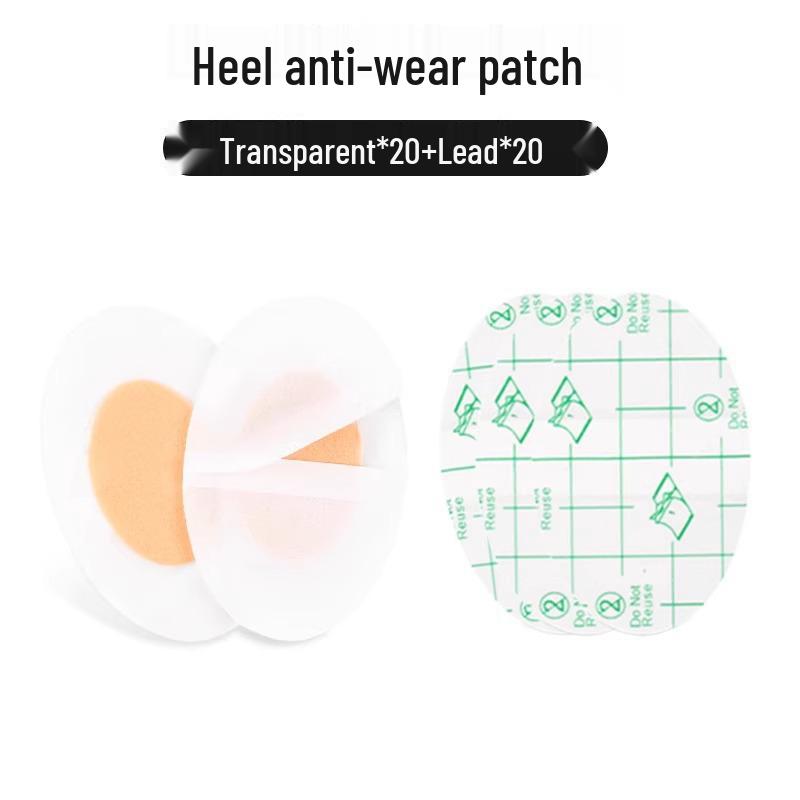 Прозрачные наклейки на пятку против трения для мужчин и женщин - Невидимая защита лодыжки